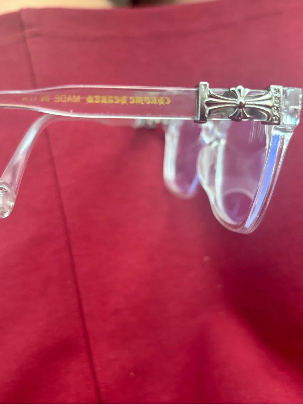 Chrome hearts Clear Eyeglasses - Transparent